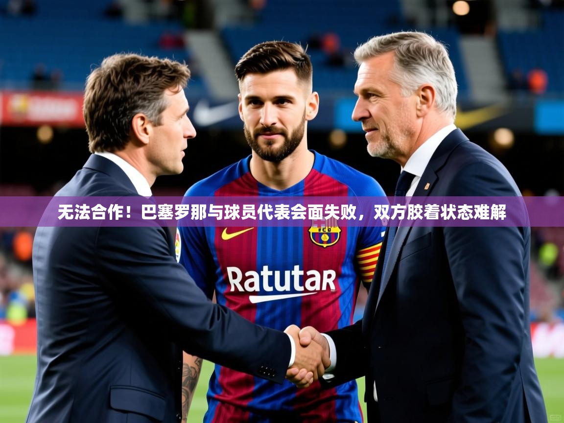 2025开云体育入口下载无法合作！巴塞罗那与球员代表会面失败，双方胶着状态难解