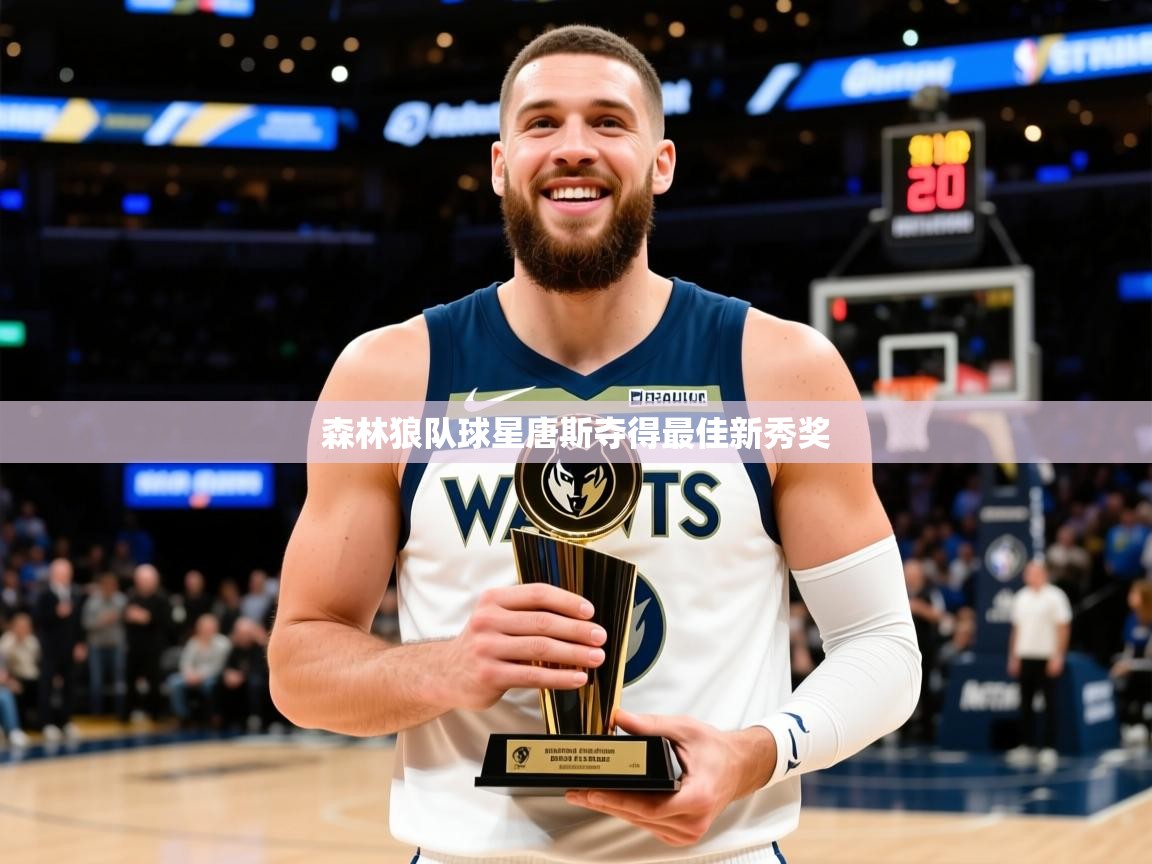 2025开云体育app森林狼队球星唐斯夺得最佳新秀奖